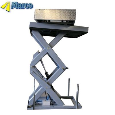 Hydraulisch betriebene Drehscheibe auf Hydraulik-Schere-Tisch für die Malerei